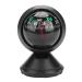 Black Adjustable Ball Night Vision Compass Boat Compass Dash Mount , Adjustable Dash Car Compass for Car Marine Boat Ship 1