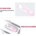 Dajidafu Eyelash Heated Curler Electric Long Lasting Eyelashes Clip Battery Operated Makeup Curling Gifts Beauty Accessories Pink - Buy Online on GoSupps.com