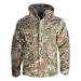 HANWILD Men's Military Jacket Tactical Winter Coats Fleece Hooded Outdoor Warm Hiking Soft Shell Cp Camouflage Large