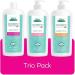 Aleva Naturals Cocoberry Toddlers & Kids Hair & Body Care TRIO Shampoo & Body Wash Conditioner Body Lotion - 480 mL x 3 - Buy Online on GoSupps.com