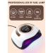 UV LED Nail Lamp Fast Nail Curing Lamps for Home & Salon Led Nail Dryer for Gel Polish with Automatic Sensor/4 Timer Setting Handle Professional Nail Art Tool (Gold) - Buy Online on GoSupps.com