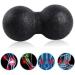 BLBTEDUAMDE Peanut Massage Yoga Balls - High Density Lightweight & Durable | Peanut-Blue Color | International Shipping - Buy Online on GoSupps.com