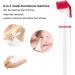 Portable 4-in-1 Electric Shaver with Detachable Cutter Heads Women Eyebrow Trimmer Eyebrow Trimmer for Women Men - Buy Online on GoSupps.com