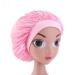 LEORX 5pcs Children Satin Sleeping Cap Set - Soft Bonnet with Wide Elastic Band for Kids (Yellow Purple Black Pink Red) - Buy Online on GoSupps.com