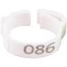 Fenteer 100 St e Adjustable 2.8cm Chicken Leg Rings - Numbered Clip Rings for Chickens Geese & Ducks - Durable Foot Rings (White) - Buy Online on GoSupps.com