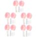 Balacoo 5 Sets Lace Double Eyelid Sticker Eyelid Shaping Tapes Eyelid Tape for Hooded Eyes Invisible Eyelid Stickers Invisible Tape Eyelid Strip Makeup Supplies Cosmetic Beauty Stickers 5.3x5.3cm