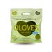 OLOVES Green Greek Pitted Olives | Basil & Garlic | Vegan, Kosher, Gluten Free + Keto Friendly, Fresh, All Natural Low Calorie Healthy Snacks | (30 Pack, 1.1oz Bags)