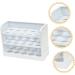 FUNOMOCYA Egg Storage Box Clear Stand Egg Tray for Refrigerator Household Egg Organizer Dedicated Fresh Box - Buy Online on GoSupps.com