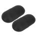 ZJchao Ice Face Roller Silicone Facial Eye Cold Roller Massage Tool for Home Reduces Puffiness Minimizes Pores Promotes Smoother Dual Pack (Black)