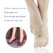DEAVER Hallux Valgus Corrector Insoles - Toe Separator Gel Spreader for Foot Bone Overlapping Correction - 4 Pair Set for Men and Women - Instant Pain Relief - Buy Online on GoSupps.com