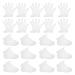 Lurrose disposable gloves 1 Set - Fu Hand covers Paraffinb The liner H Nde for plastic gloves booties sock with stickers pedicure spa accessible