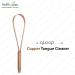 Qloop Copper Tongue Cleaner - Ayurvedic Oral Hygiene Tool for Fresh Breath - Single-Handed Operation & Larger Surface - Set of 2 - Buy Online on GoSupps.com