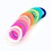 20Pcs Mix 14 Colors Safe Silicone Pacifier Dummy Chain Adapter Holder O Ring - Inner Size 21.5mm - Buy Online on GoSupps.com