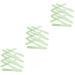 Hemoton 30 Pcs Tool Stick Mixer Cosmetic Scoop Make up Spatula Mini Blenders Pp re-usable 20.5x3x0.6cmx3pcs Greenx3pcs