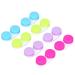 VBY 16-pack contact lens container box mini contact lens container colorful contact lens-storage container for outdoor trips