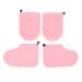 gants de cire de paraffine pour femmes chaussons doux pelucheux SPA cire chaude traitement thermique chaussons pour soins des mains et des pieds