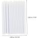 Gogogmee 100pcs white cosmetic eye wands Eyeliner Liquid eyeliner makeup 9x6.5cm White - Buy Online on GoSupps.com