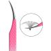Dassen Professional Lash Tweezers for Mega Volume Eyelash Extensions - Gradient Pink - Buy Online on GoSupps.com