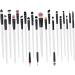 PLAFOPE 20pcs Eye Makeup Eye Liner Brush Portable Makeup Brush Makeup Accessories Kit Para Pesta as 15.50X1.50X1.50CM As Shown - Buy Online on GoSupps.com