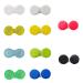10 Pack Contact Lens Case Leak-proof Travel Contact Lens Case Set for Home and Travel