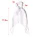 Pack of 2 White Satin Knotted Bow Hair Scrunchies for Women and Girls - Buy Online on GoSupps.com
