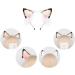 TQUXNGA Animal Cosplay Costumes Faux Furs Cat Foxes Wolf Furry Tail and Ears Headband for Halloween Party Costume Accessories Calico cat suit - Buy Online on GoSupps.com
