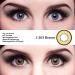 Matlens EOS Brown Circle Contact Lenses - 2 Lenses + Care Kit - 9.5 Dioptria 14mm Diameter - Shop Internationally - Buy Online on GoSupps.com