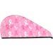 Breast Cancer Awareness Microfiber Hair Towel | Soft Super Absorbent Coral Velvet Wrap for Long Curly & Thick Hair - Buy Online on GoSupps.com