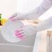 KKRAUS 3 Pairs Long Cuff Cleaning Gloves Household Dishwashing Gloves Reusable Kitchen Rubber Gloves Non-Slip Washing Up Gloves (Color : Pink Size : A) - Buy Online on GoSupps.com
