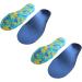 Healvian 6 Pairs Kids Arch Support Insoles | Athletic Shoe Inserts for Foot Comfort & Correction - Buy Online on GoSupps.com