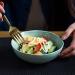 Stylish and Simple Crockery Law sea Bowl Rice Bowl Small Bowl of Rice Yellow C
