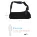 ZJchao Shoulder Abduction Sling Breathable Arm Immobilizer for Shoulder & Wrist Injuries | Left & Right Arm Support for Men & Women - Buy Online on GoSupps.com