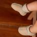 Organic Lambskin Baby Booties - Handmade Soft Sole Non Slip Shoes for Newborns and Toddlers | Aware Home Concept - Buy Online on GoSupps.com