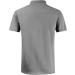 Men's Short Sleeve Revers Single-Colored Summer Shirt - Oversized 5XL Gray Leisure & Beach T-Shirt with 2 Breast Pockets - Buy Online on GoSupps.com