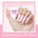 Shop Modelones Acrylic Powder - 6 Colors Transparent Jelly Nude Nail Art - Milky White & Pink - Perfect for 3D Carving & French Extensions - Ideal Gifts for Women - Buy Online on GoSupps.com