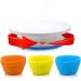 Queuca Professional Baking Accessories Set - Rotatable Cake Stand Piping Bags & Fondant Tools | Perfect for Cakes and Baked Goods - Buy Online on GoSupps.com