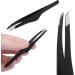 Tweezers Professional Stainless Steel Slant Tip Hair Removal Eyebrow Tweezers Makeup Useful Hand Tool Drop Ship Precision Tweezers Set - Buy Online on GoSupps.com
