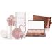 Make -up brushset Luvia Prime Vegan Pro - Candy & Luvia Contouring Palette - Prime Contour With Extra Easy Fixed Setting Powder Bronzer Contour Powder & Highlighter Make -up for every skin type Bundle with Contouring Pallet