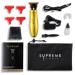SUPREME TRIMMER ST5200 Professional Barber Hair Trimmer - Cordless Clipper for Men | Gold T-Shaper Beard and Hair Liner - Buy Online on GoSupps.com