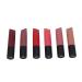 Lip gloss matte lip color easy coloring safe harmless non-fading with 6 lip glaze for women to make up Set A