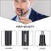 Buy 1 Set Nose Hair Trimmer & Hair Scissors - Low Noise Aluminum for Men | Global Shipping Available - Buy Online on GoSupps.com