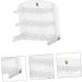 Gadpiparty Egg Storage Box Egg Holder for Fridge Plastic Eggs Egg Dispenser Egg Carton Dedicated re-usable - Buy Online on GoSupps.com