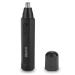 Nose Hair Trimmer Painless Ear and Nose Hair Trimmer for Men Women Cordless Waterproof Nose Hair Remover Dual Edge Blades Easy Cleansing Eyebrow Trimming Tool Black