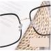 PARWANA Oversized Computer Readers - Stylish Square Flat Light Mirror Eyeglasses +350 for Clear Vision - International Shipping Available - Buy Online on GoSupps.com