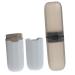 Homsfou 2st prosthesis brush cover Travel storage box for toothbrushes brush capsuleTui toothbrush holder for prostheses toothbrush holder toothbrush cover container travelable travel