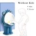 Kids Frog Pee Training Potty Urinal | Wall-Mounted Boys' Toilet | Deep Blue - Buy Online on GoSupps.com