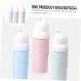 Frcolor Travel Toothbrush Cup Set - 3 Portable Travel Toothbrush Cases & Toothpaste Holders for Easy Travel Organization - Buy Online on GoSupps.com