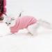 Docio Dog Sweater - Soft & Warm Winter T-Shirt for Small Dogs & Cats - Pink - Perfect Winter Clothing | 1 Pack - Buy Online on GoSupps.com