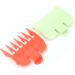 Professional Hair Clipper Guide Combs 2 Plastic Attachment Combs Rounded Teeth Easy Buckle Design Easy Hair Control (red and green) - Buy Online on GoSupps.com