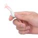 Buy Premium Stainless Steel Eyelash Tweezers - Durable Rust-Free Easy to Use - Color Gradient Orange - Buy Online on GoSupps.com